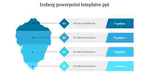 Iceberg powerpoint templates ppt